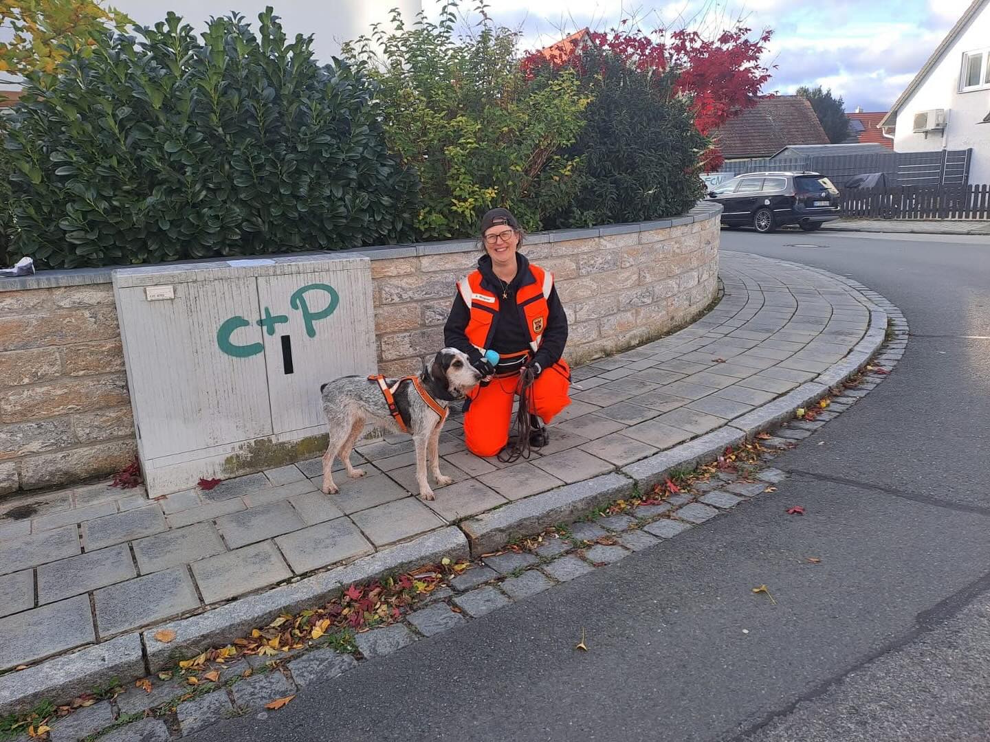 Ganz herzlich gratulieren wir Cassy (Chataigne vBG) und Kerstin zu den bestandenen Prüfungen (Mantrailing und Negativ). Ihr seid super! 🍀🍀🍀🩵🩵🩵Die Prüfung hat die BRH Rettungshundestaffel Burgenlandkreis e.V. ausgerichtet.#chienscourants #mantrailer #mantrailing #traildogs #griffonbleudegascogne #griffonbleu #bleudegascogne #laufhund #laufhunde #französischerlaufhund #hounds #scenthound #vombergischengeläut #lautejagd #drückjagd #jagdhund #nachsuche #jagdgebrauchshund #rettungshunde #jagdgefährte #bracke #försterhund #försterin #förster #searchandrescuedog #dogswithjobs #dogswithjobsk9